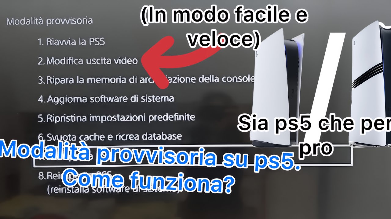 Come attivare la modalità provvisoria su ps5 in modo facile e veloce👍🏻#sub#peppeottanta80#video#ps5