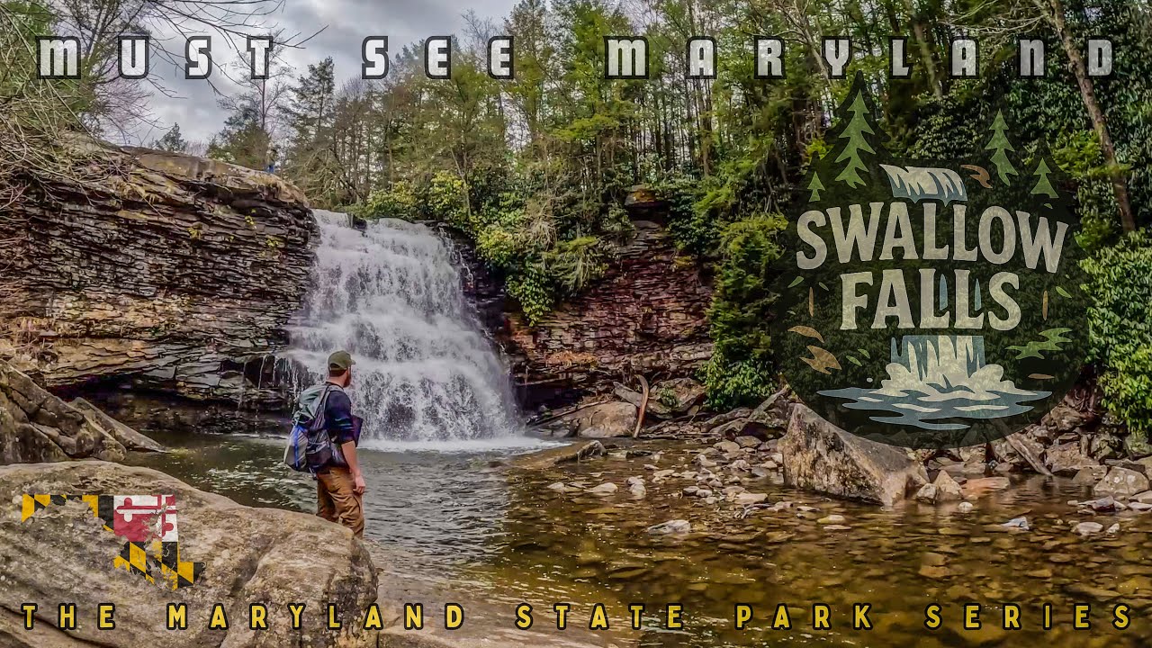 Maryland’s Most Beautiful Waterfall Trail? (Swallow Falls State Park Hike)