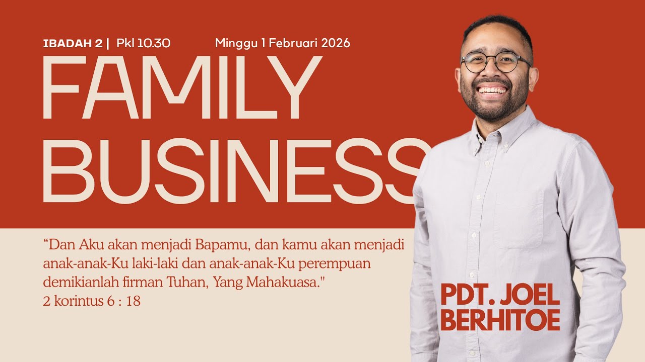 Ibadah Raya 2 - (Pdt. Joel Berhitoe) - 1 Februari 2026 - Live Streaming