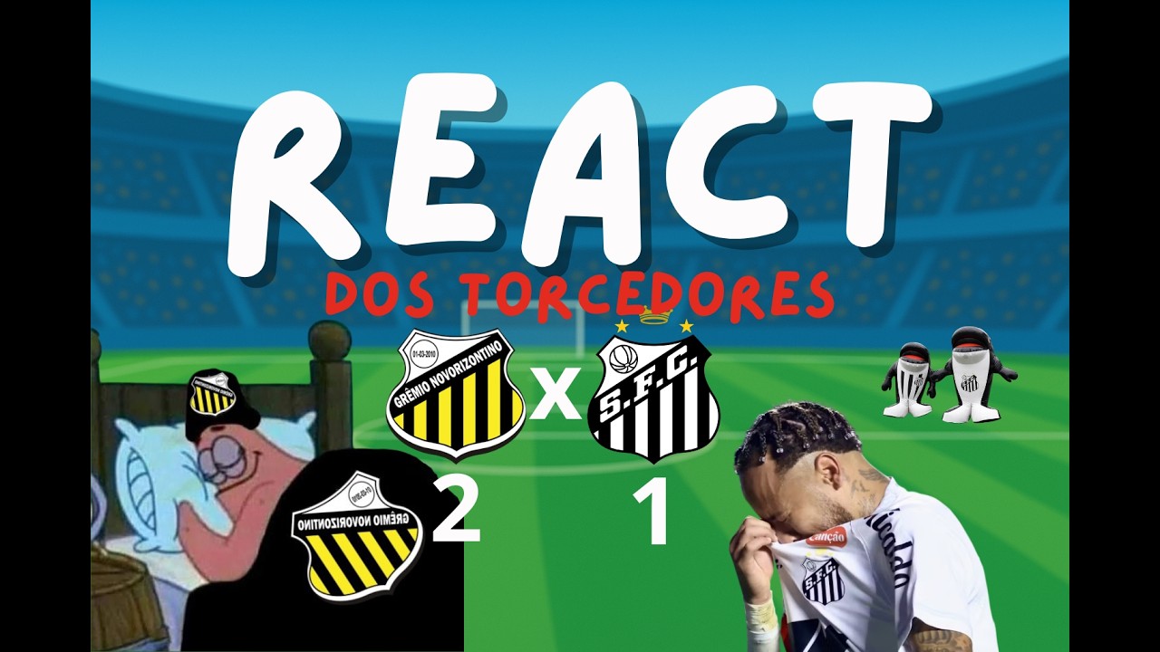 REACT DOS TORCEDORES l NOVO X PEIXES l QUARTA PELO PAULISTÃO 2026 ⚽
