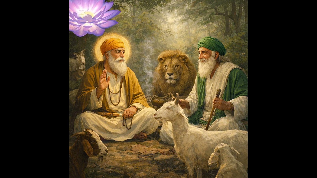 ਬਾਬਾ ਬੁੱਢਣ ਸ਼ਾਹ ਜੀ ਅਤੇ ਗੁਰੂ ਨਾਨਕ ਦੇਵ ਜੀ ਦੀ ਸਾਖੀ🙏| Guru Nanak Dev Ji Meets Baba Budhan Shah Ji Sakhi