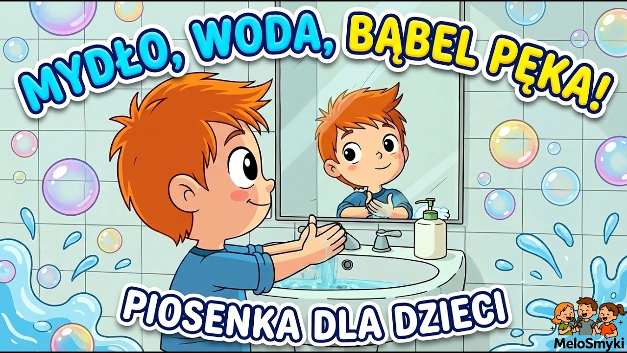 ,,Mydło, woda, bąbel pęka!