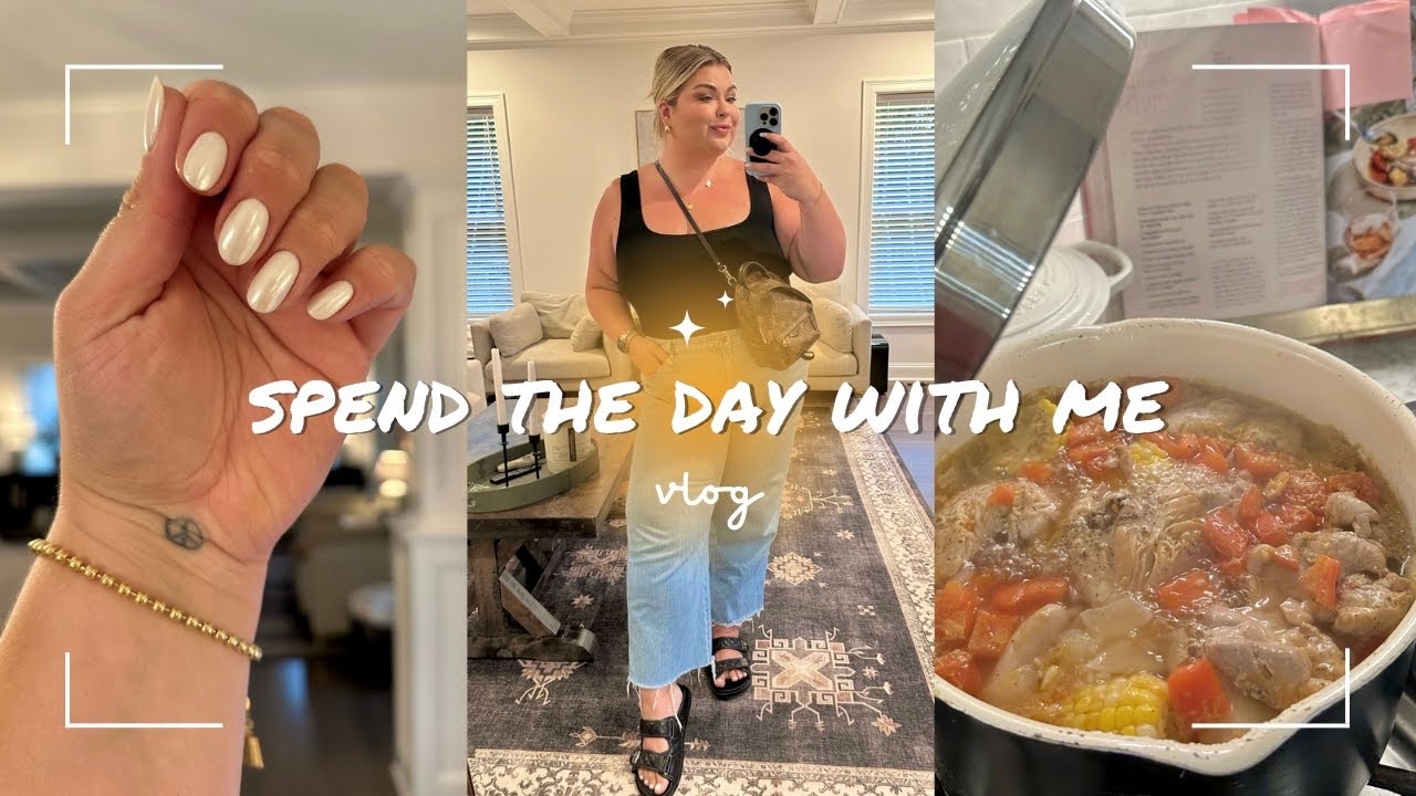 home updates, cozy cooking, chrome manicure + more | vlog