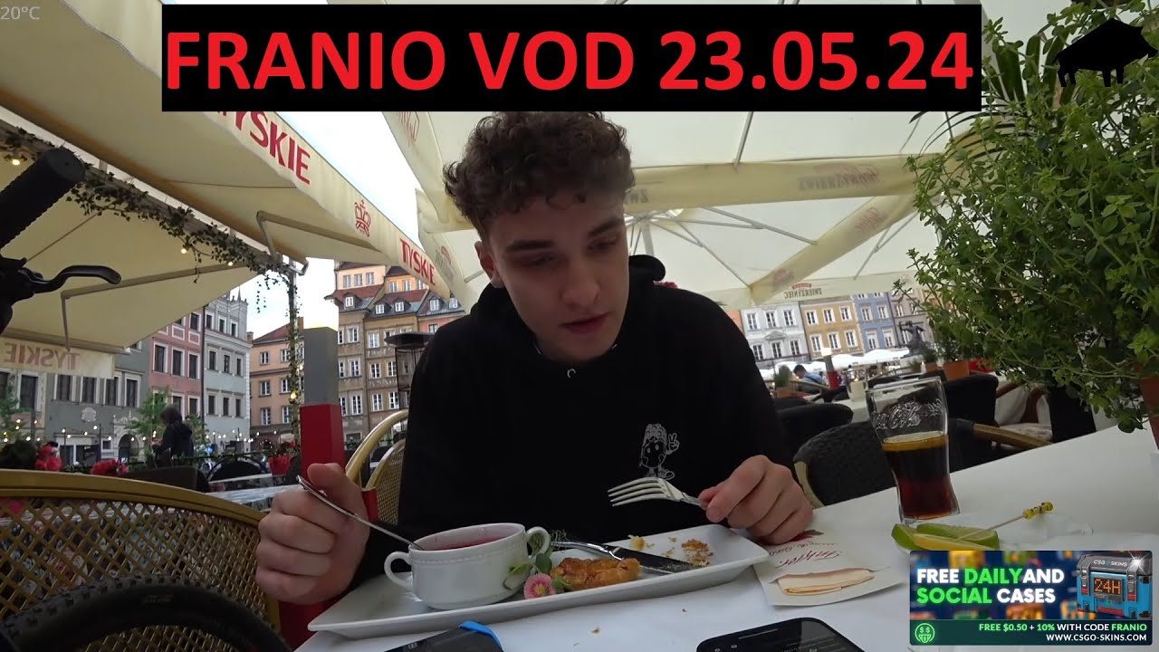 FRANIO STREAM VOD 23.05.24 - NUDY, OME, CS