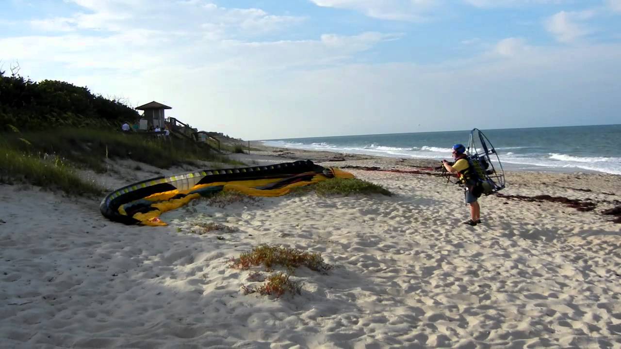 PPG take off 14 mph wind