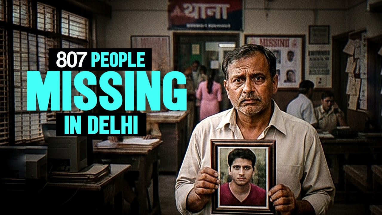 As many as 807 people were reported missing in Delhi.