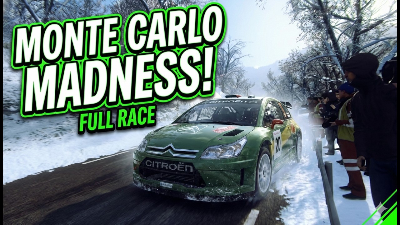 Epic Monte Carlo Full Run! ❄️ | DiRT Rally 2.0 (Logitech G29)