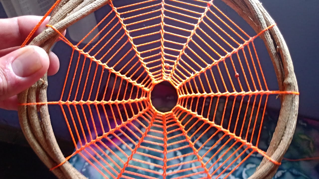 Filtro dos Sonhos Teia de Aranha - Como Fazer
