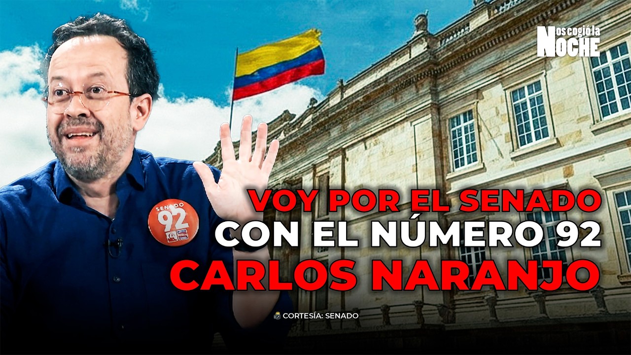 “Colombia necesita menos leyes y más simples. Voy por el Senado con el #92”: Carlos Andrés Naranjo