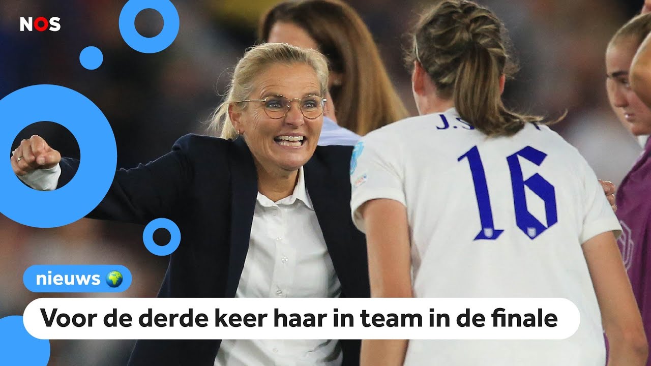 Engeland van Sarina Wiegman naar finale van EK