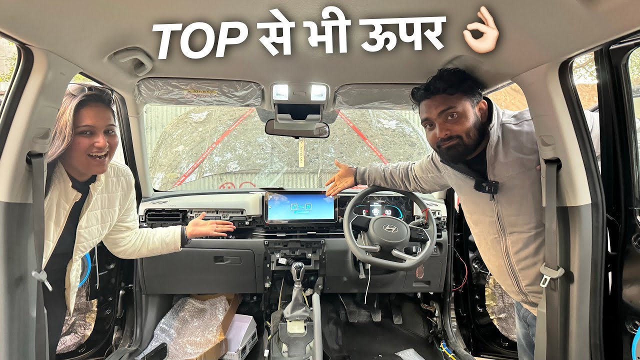 CONVERTED OUR CRETA FROM BASE TO TOP - क्या से क्या बना दिया ❤️