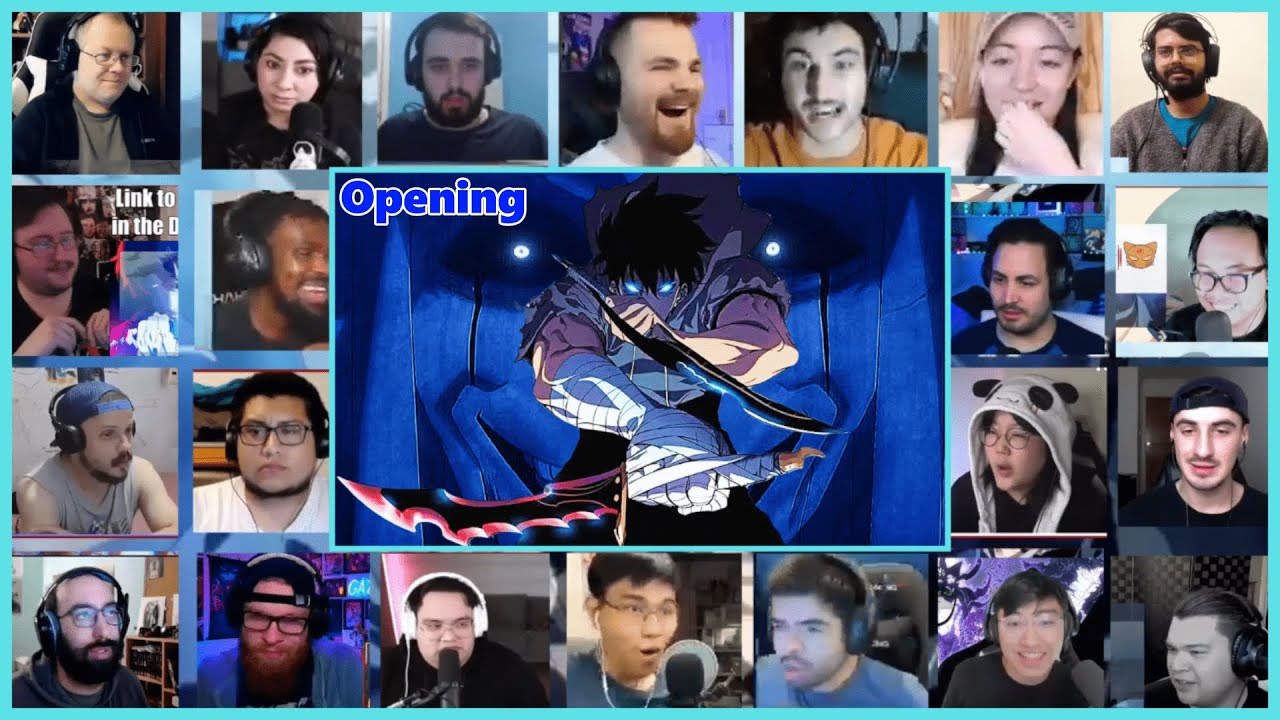 Solo Levelling Opening 1 Reaction Mashup
