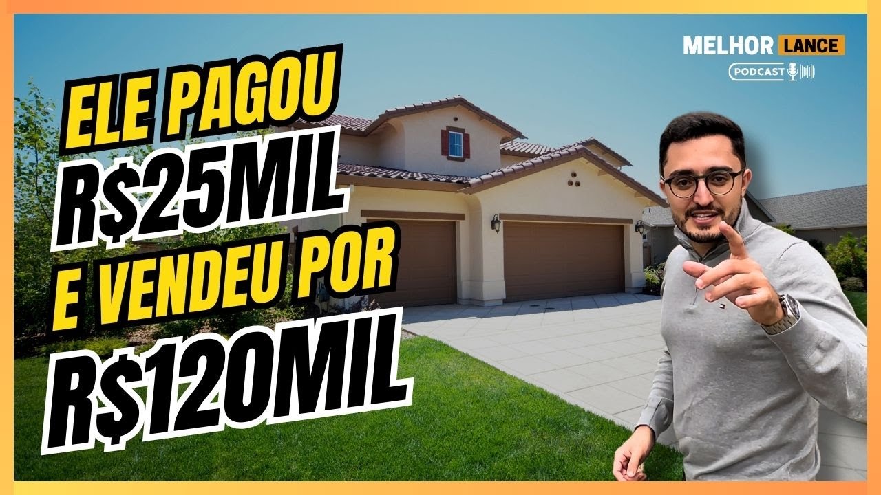 IMÓVEL COM ENTRADA ZERO! COMO FAZER NO LEILÃO. l Victor Oliveira e Danilo l - Ep. #22
