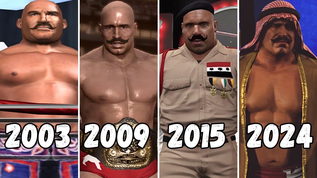 The Entrance Evolution of Iron Sheik in WWE Games ! (2003-2024)