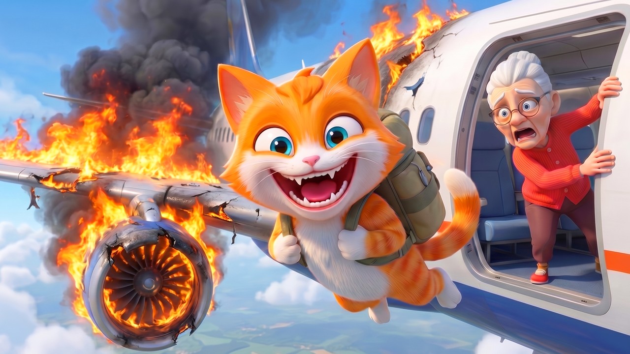 Cat CRASHES The Plane!🙀 (I Am Cat VR)