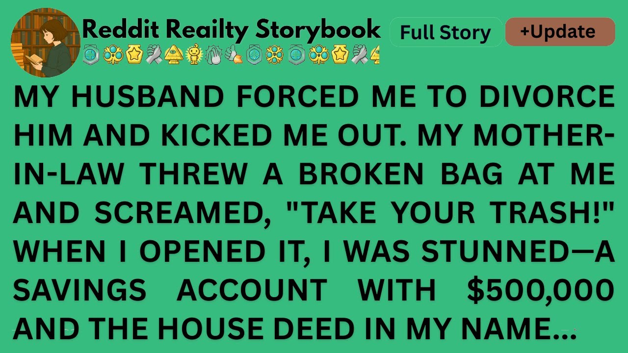 [Full Story]MY HUSBAND FORCED ME TO DIVORCE HIM AND KICKED ME OUT. MY MOTHER-IN-LAW THREW....!