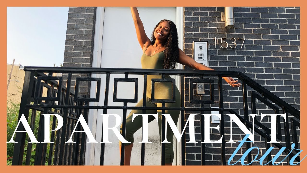 MY FIRST APARTMENT TOUR🏠| OFF CAMPUS HOUSING at TEMPLE UNIVERSITY | MAMA L