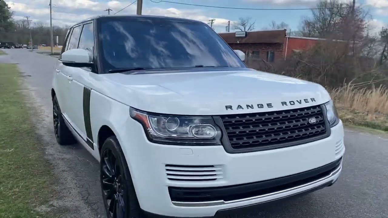2017 Land Rover Range Rover Diesel HSE Td6 Loaded Suv