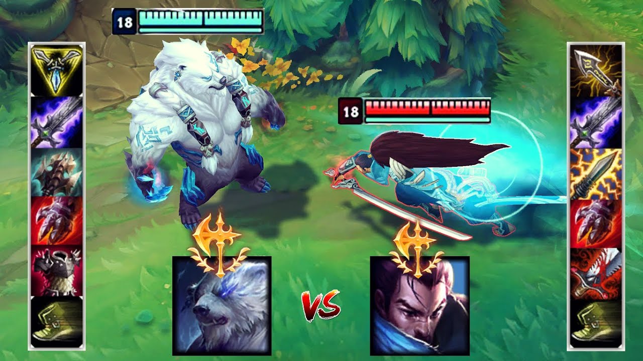 REWORK VOLIBEAR vs YASUO FULL BUILD FIGHTS & Best Moments!