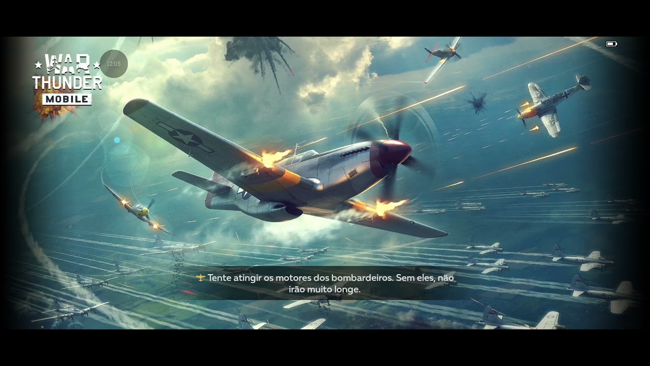 Jogando War thunder 