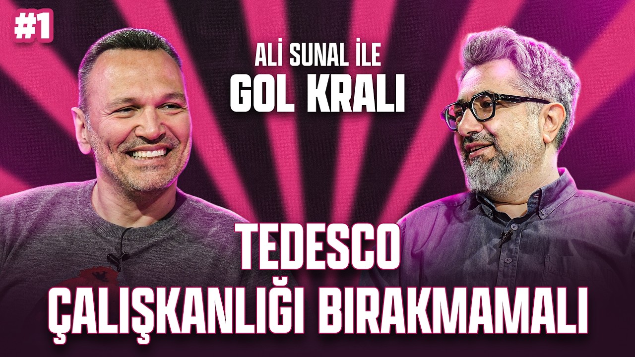 Tedesco gevşemeden her zaman çalışmalı | Ali Sunal, Serdar Ali Çelikler | Gol Kralı #1