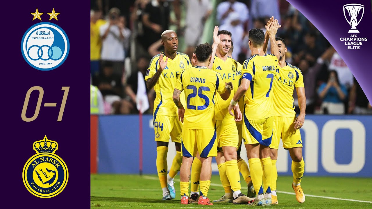 Laporte ensures win! | Esteghlal FC(IRN) - Al Nassr (KSA) | Highlights | AFC Champions League Elite™