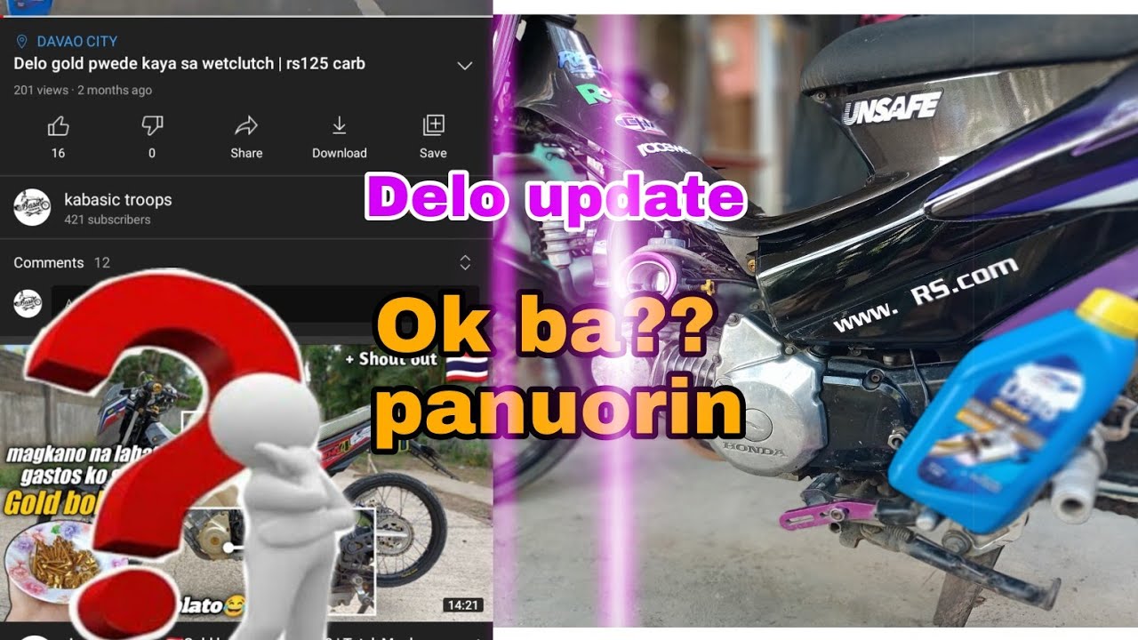 Delo update for motorcycle wet clutch