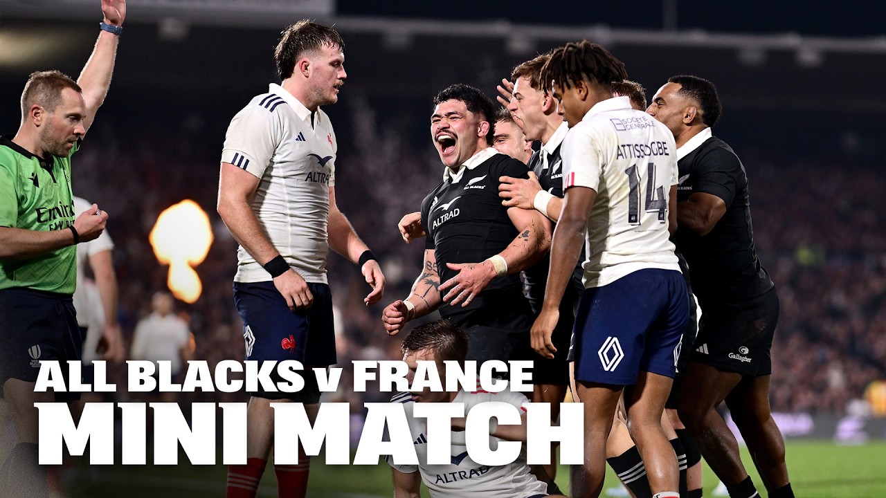 BRUTAL Physical Showdown In Hamilton! | ALL BLACKS V FRANCE: Epic Series Finale 2025