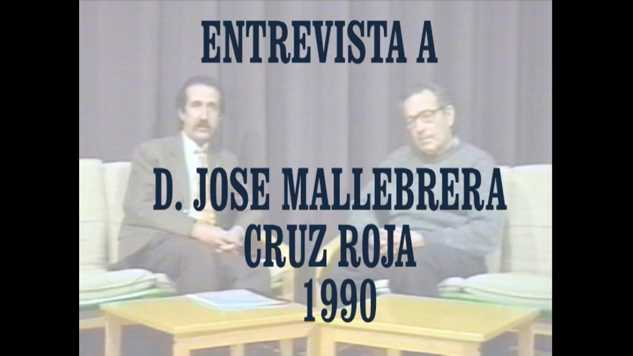 ENTREVISTA JOSE MALLEBRERA CRUZ ROJA 1990