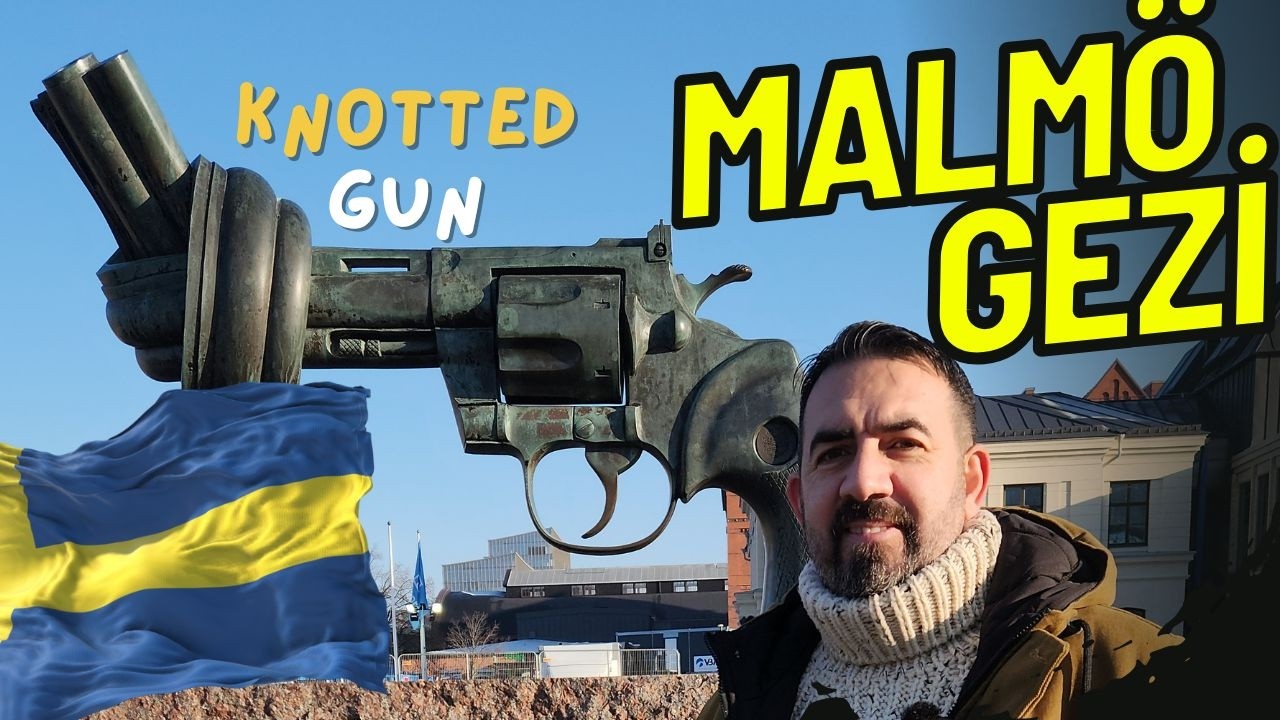 Malmö'nün Gizemli Yerleri: Kungsparken, Knotted Gun , Müzisyen Heykeller ve Belediye Binası