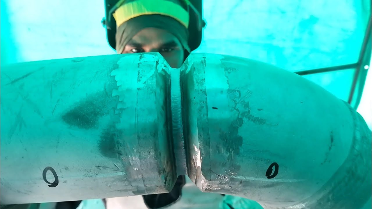 LTCS Pipe 70S-2 Filler Root Pass & Hot Pass TIG Welding#