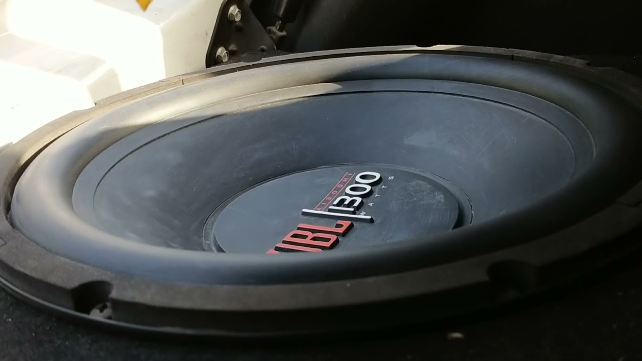 JBL 1300 watt extream bass test