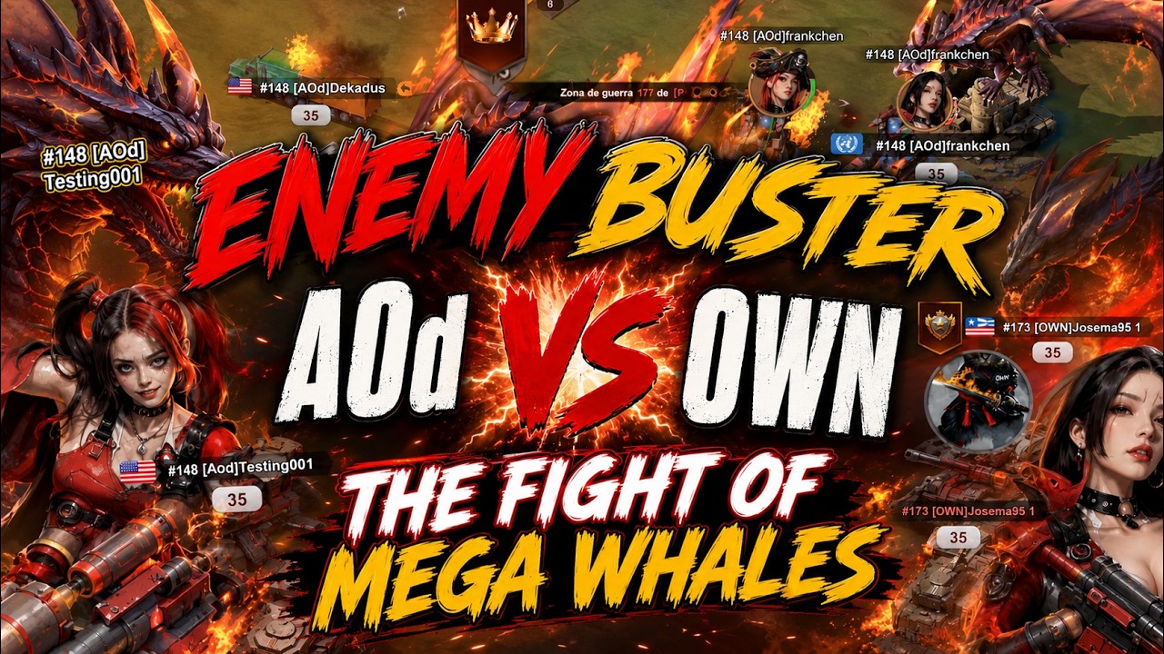 Enemy Buster 148 AOd vs 173 OWN | Last Z Survival Shooter | Last z fights