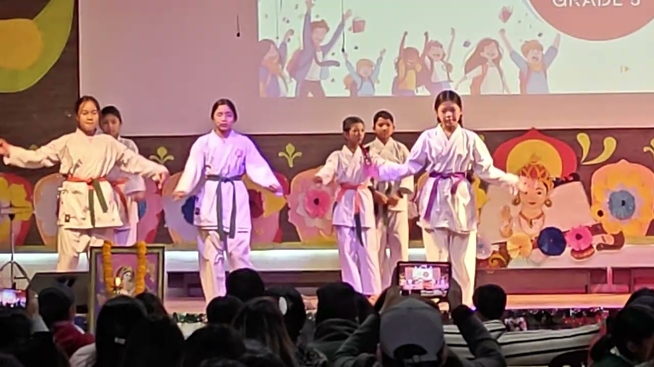 Dolma karate at school 🥋❤️🇳🇵