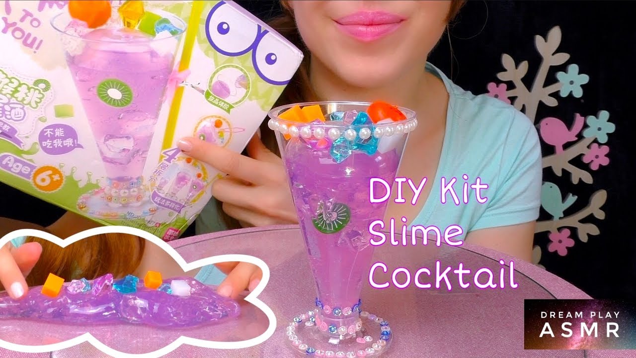 ★ASMR★ entspanntes DIY Slime Kit - Sommer Frucht Cocktail | Dream Play ASMR