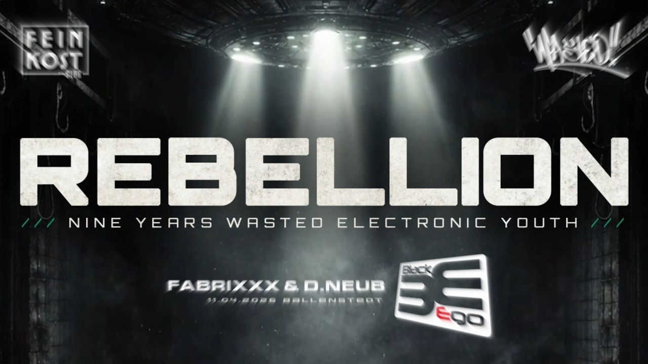 FABRIXXX & D.NEUB [BLACK EGO] live@REBELLION  - Feinkost Club 11.04.26 Ballenstedt