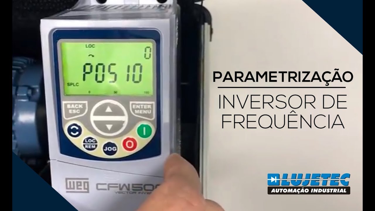 Parametrização de inversor