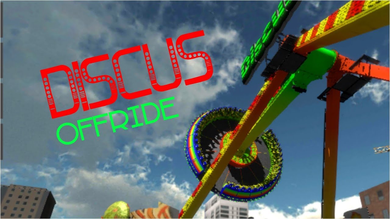 Funfair Ride Simulator 4 Discus (Vodoo Swing) offride FRS4