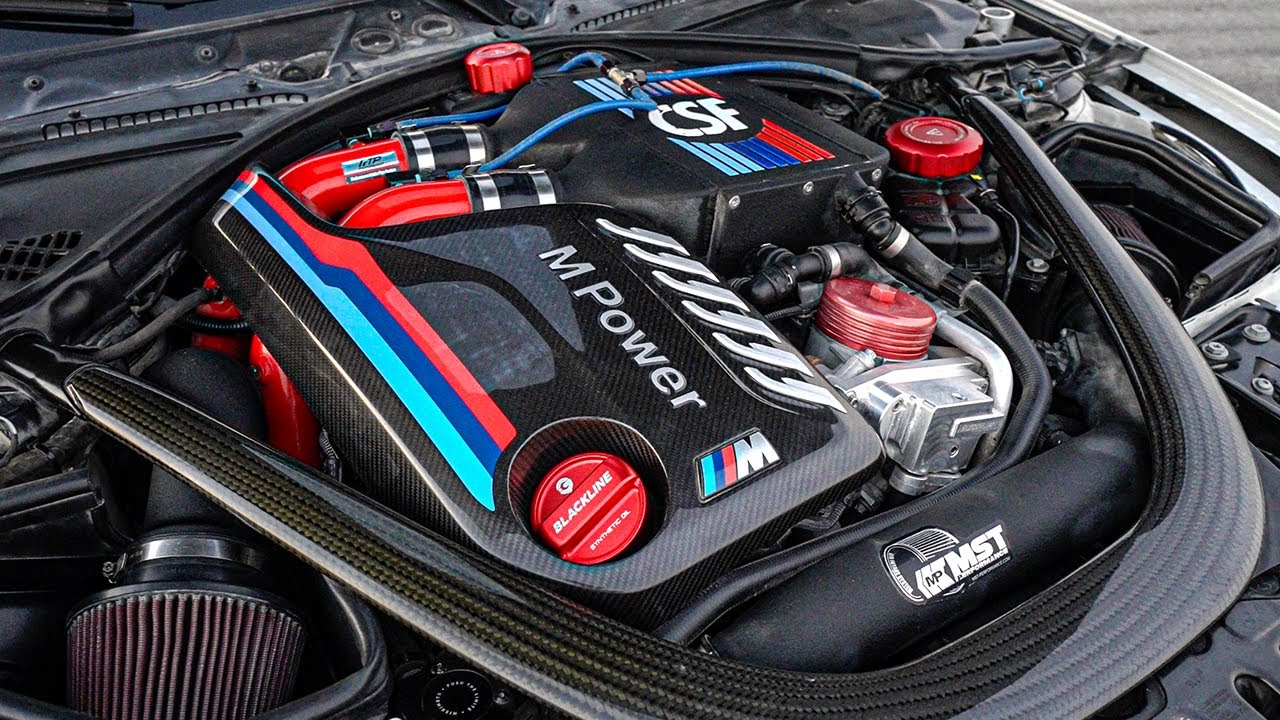 Modified BMW M4 F82 | Machine Gun Exhaust Pops | 4K