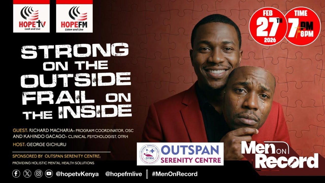 Strong On The Outside Frail On The Inside || Men on Record with Richard Macharia and Kahindo Gacago