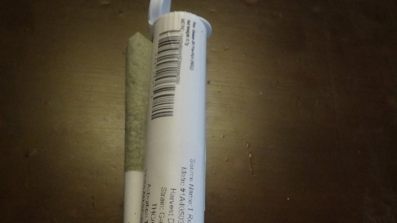 ASMR Smoking Some Gelato 33 Pre Roll