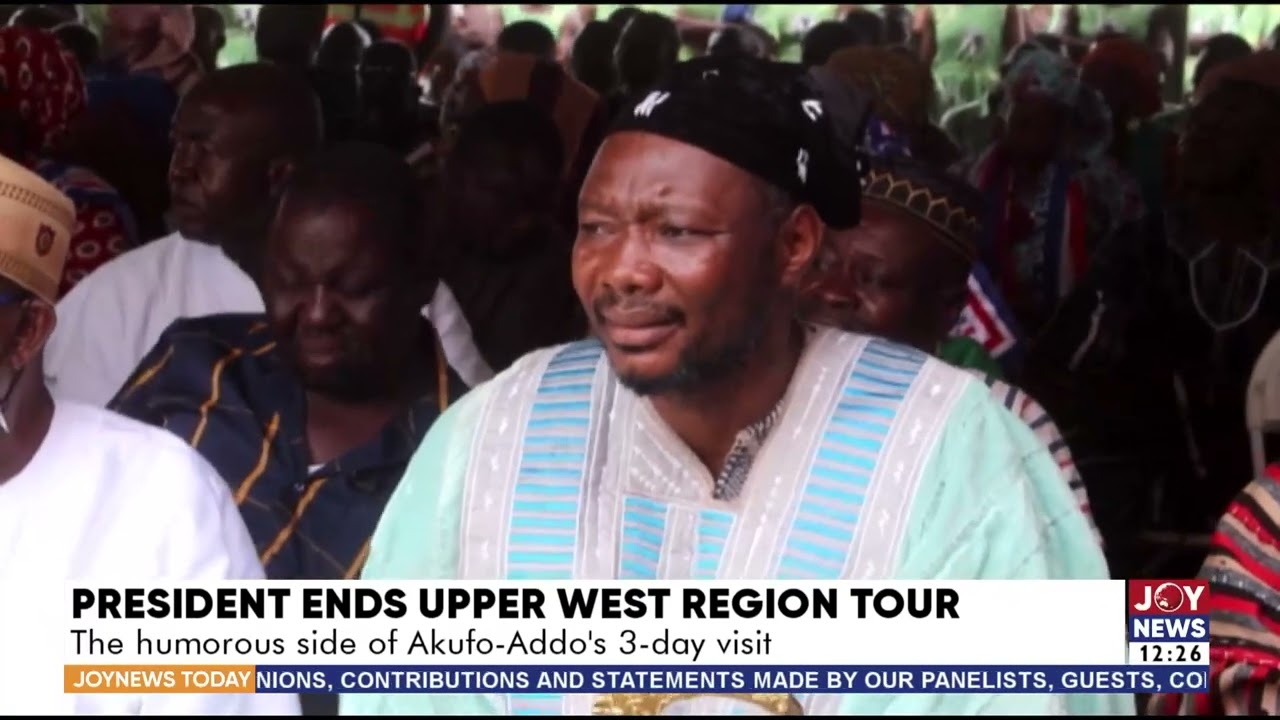 President Ends Upper West Region Tour: The humorous side of Nana Akufo Addo's 3-day visit - JoyNews