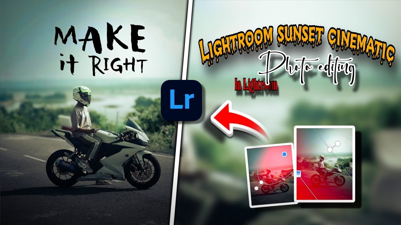 Lightroom cinematic sunset time photo editing tutorial in your phone 📱 || Lightroom editing ❤️