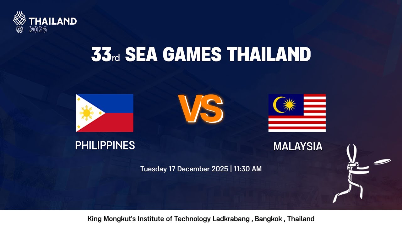 Philippines vs Malaysia - SEA Games 2025 Round Robin Game