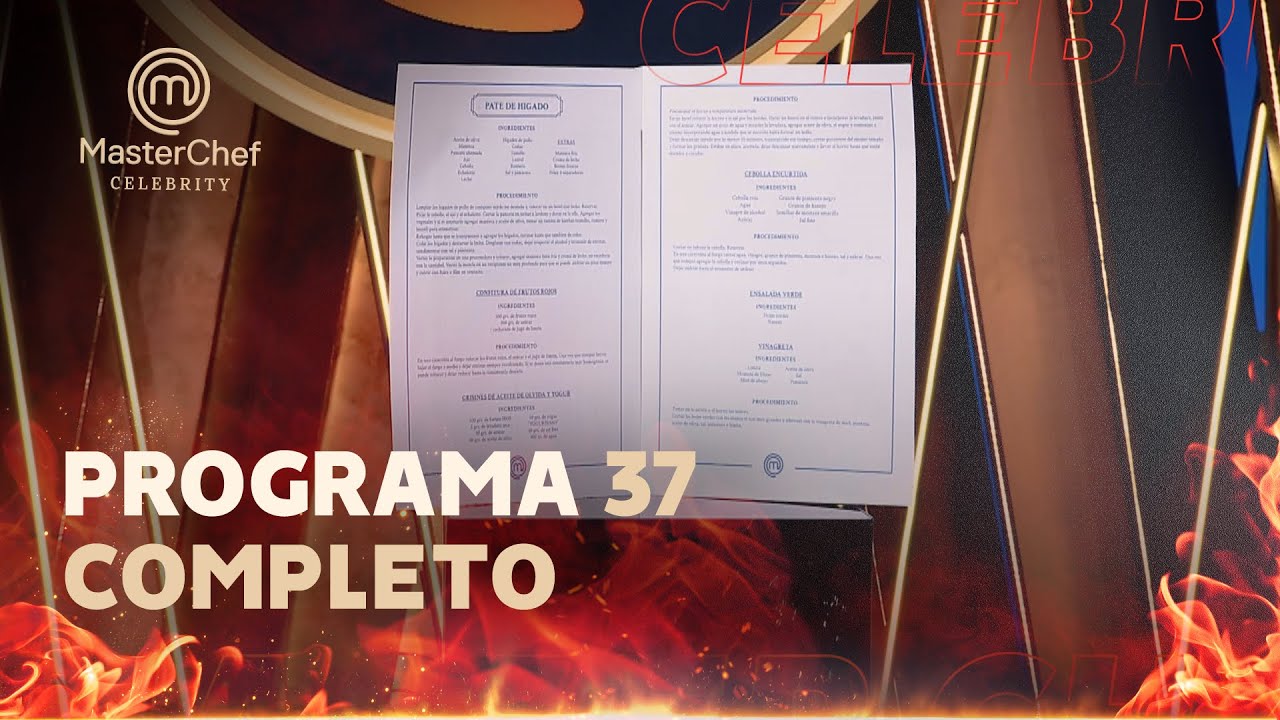 PROGRAMA 37: UNA FILA para llegar a la RECETA | MASTERCHEF CELEBRITY ARGENTINA 2025