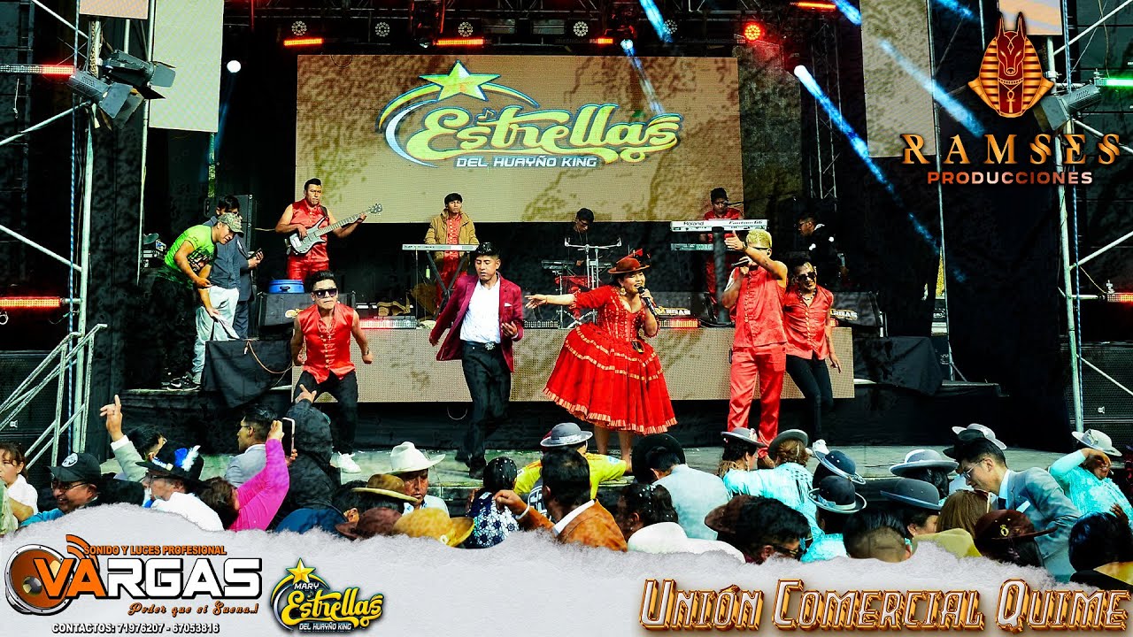 MARY ESTRELLAS DEL HUAYÑO KING - EN VIVO (FRATERNIDAD UNIÓN COMERCIAL QUIME 2025)