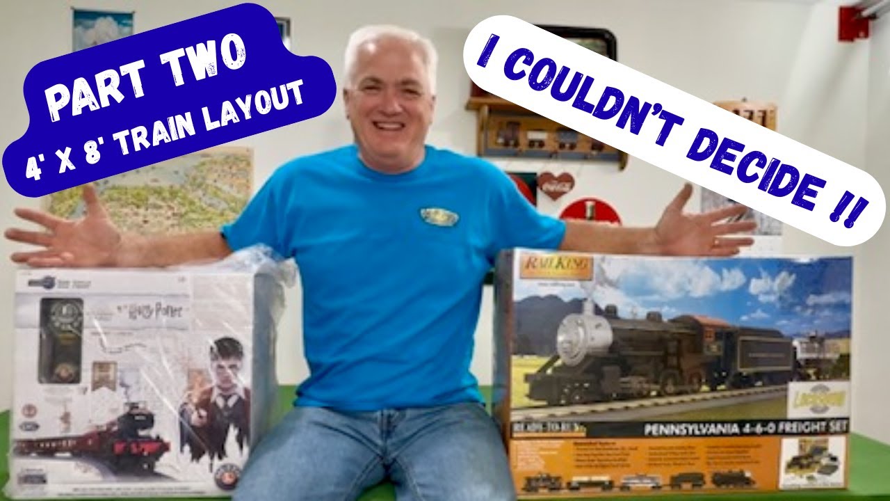 Part Two: Building a 4' x 8' O Gauge Train Layout for Beginners (Unboxing & Running)