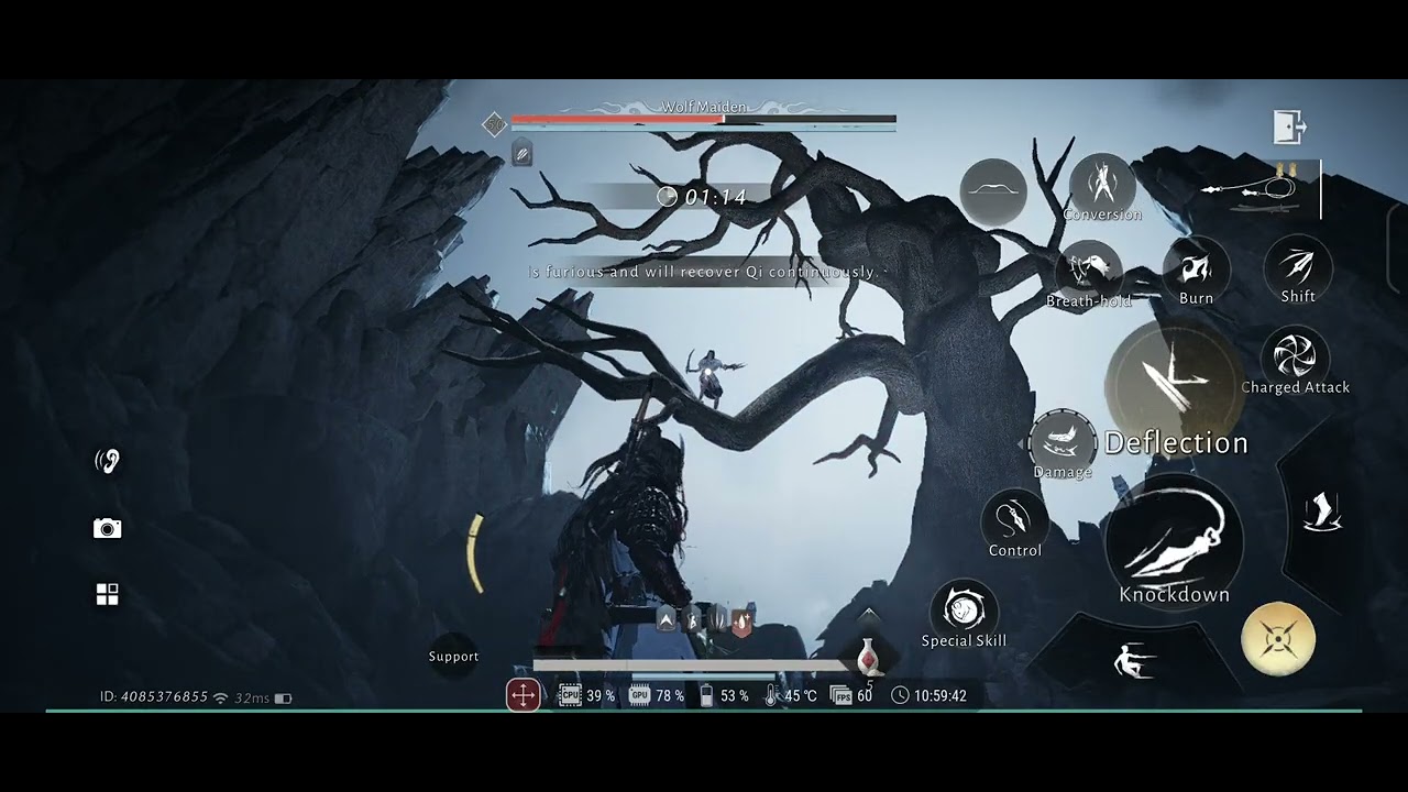 Where Winds Meet | Wolf Maiden No Damage Abyss |Twinblades (2.47)