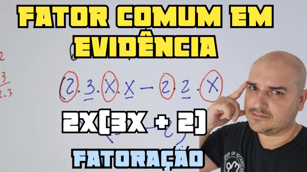 Fatoração 01: Fator comum em evidência