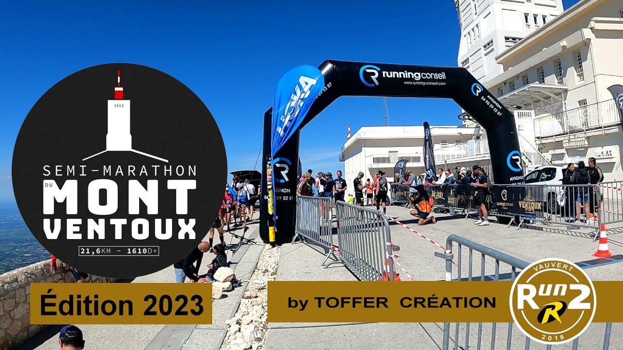 Le Semi-Marathon du Mont Ventoux 2023 par Toffer Création.